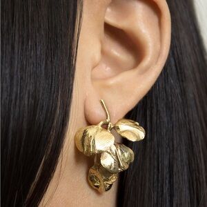 ORA-C Pascaline Brass Earrings